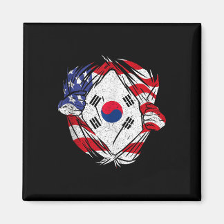 Aimant Corée du Sud Amour Corée du Sud Fierté Patriotisme