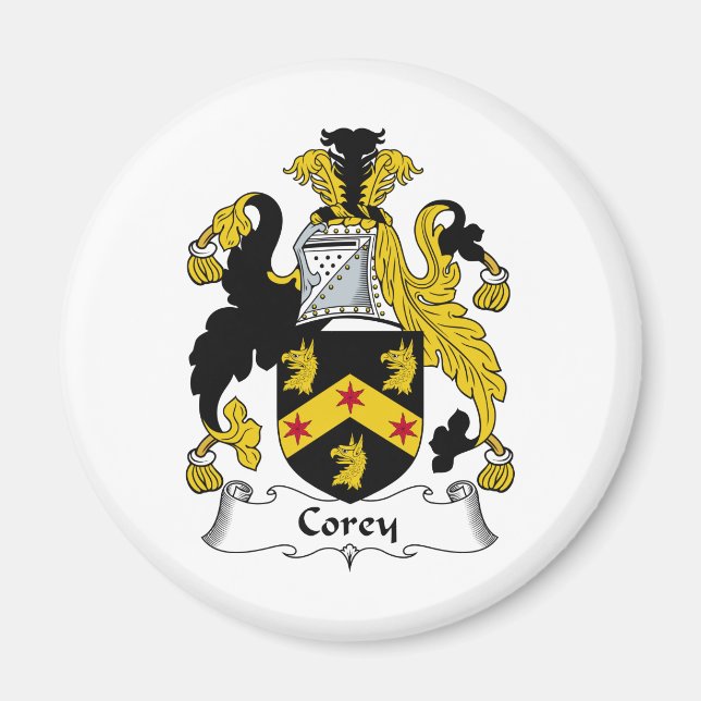 Aimant Corey Family Crest (Devant)