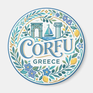 Aimant Corfou Grèce