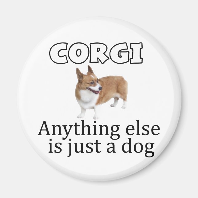 Aimant Corgi (Devant)