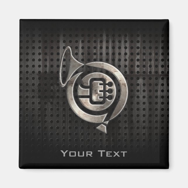 Aimant Corne française robuste (Devant)