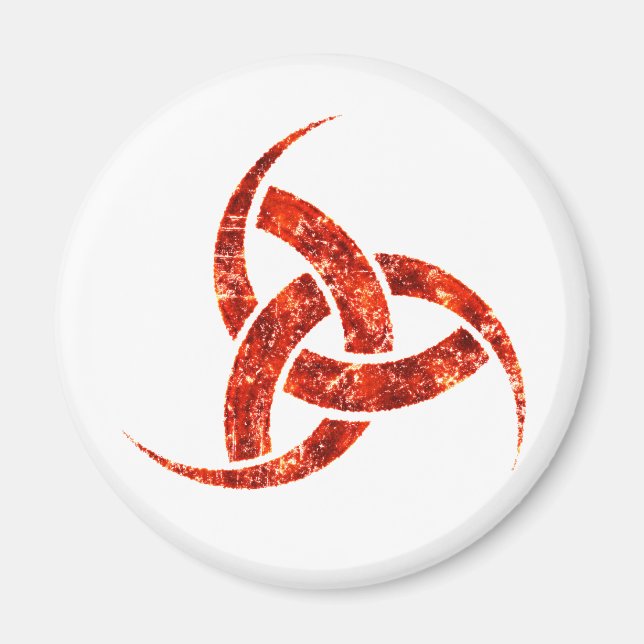 Aimant Corne triple d'Odin (Devant)