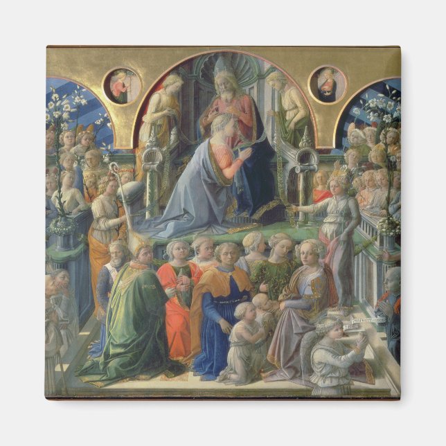 Aimant Coronation de la Virgin, 1441-7 (Devant)