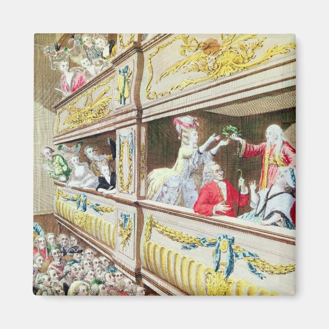 Aimant Coronation de Voltaire au Théâtre Français (Devant)