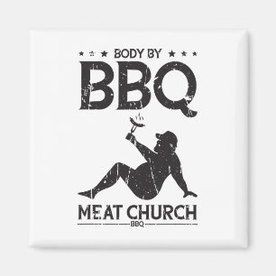 Aimant Corps Par Bbq Meat Church Bbq - Bbq Enthousiasme