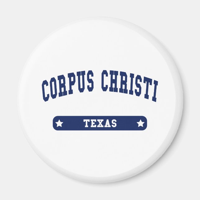 Aimant Corpus Christi Texas College Style tee - shirt (Devant)