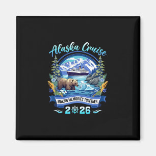 Aimant Correspondance de famille, amis et groupe Alaskan