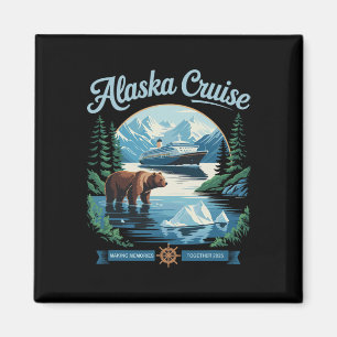 Aimant Correspondance Famille Amis Et Groupe Alaskan Alas