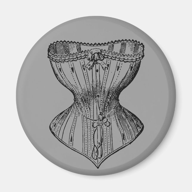Aimant Corset victorien vintage (Devant)