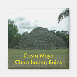 Aimant Costa Maya Chacchoben ruines, Mexique