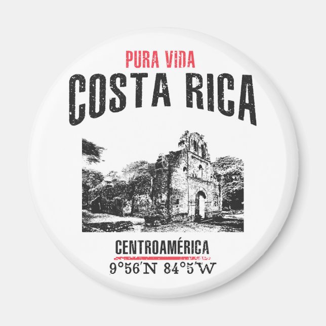 Aimant Costa Rica (Devant)