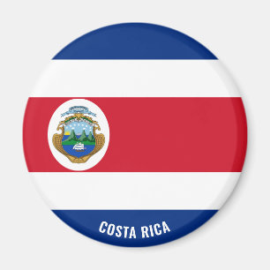 Aimant Costa Rica Drapeau charmant patriotique