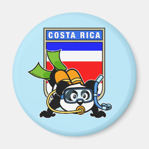 Aimant Costa Rica Plongée sous-marine Panda