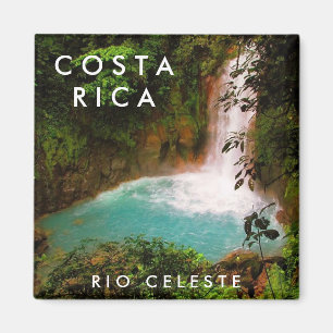 Aimant Costa Rica Rio Celeste Souvenir Magazine
