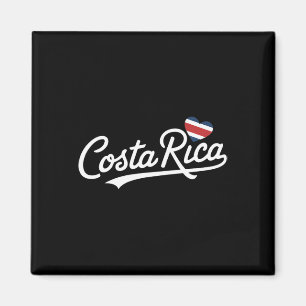 Aimant Costa Rica Vacances cardiaques Tropical Pura Vida