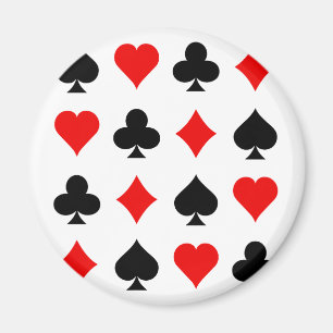 Aimant Costume Blackjack / Poker Card : Art vectoriel :