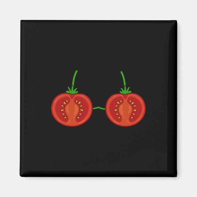 Aimant Costume Bra Tomate Cute Easy Vegetween G (Devant)