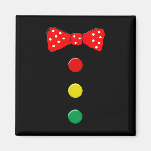 Aimant Costume clown Halloween Fun Cirque Clown Correspon