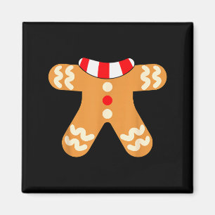 Aimant Costume de bonhomme en pain d'épices pour enfants,