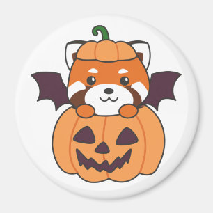 Aimant Costume de chauve-souris Citrouille Red Panda Hall