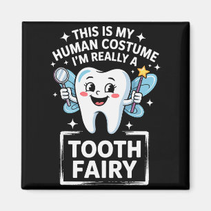 Aimant Costume de fée des dents mignon pour hommes femmes