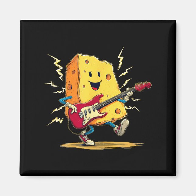 Aimant Costume de fromage de guitare électrique pour les  (Devant)