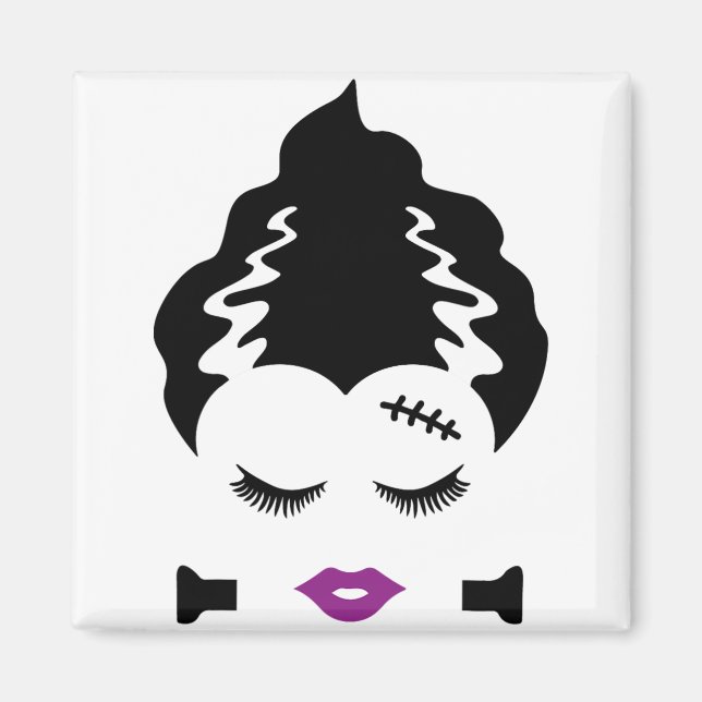Aimant Costume de la mariée du monstre de Frankenstein po (Devant)