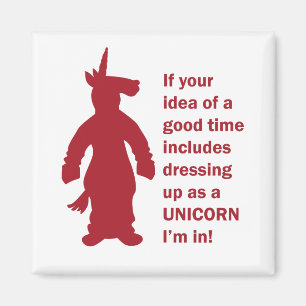 Aimant Costume de licorne