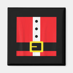 Aimant Costume de Noël tenue de Père Noël drôle mignon as