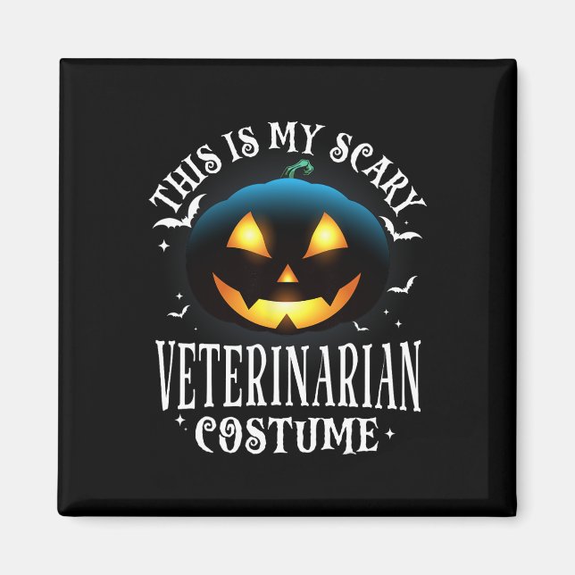 Aimant Costume de pyjama correspondant à l'Halloween vété (Devant)