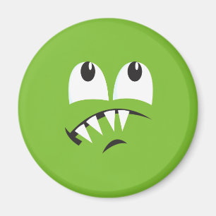 AIMANT COSTUME DE VISAGE DE MONSTRE DE SCAREDY