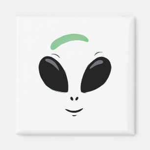 Aimant Costume d'Halloween Alien vert