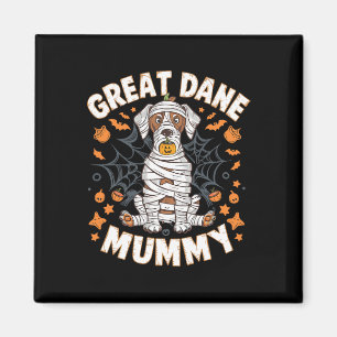 Aimant Costume d'Halloween Amoureux des chiens Great Dane