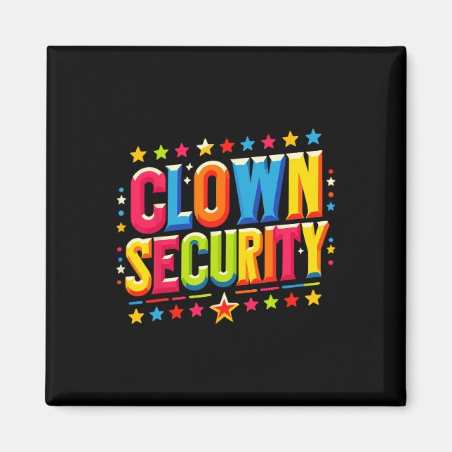 Aimant Costume d'Halloween de sécurité des clowns (Devant)