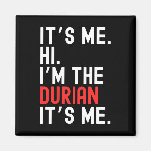 Aimant Costume d'Halloween Lazy C'est moi Salut Je suis l