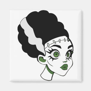 Aimant Costume d'Halloween monstre de mariée Frankenstein