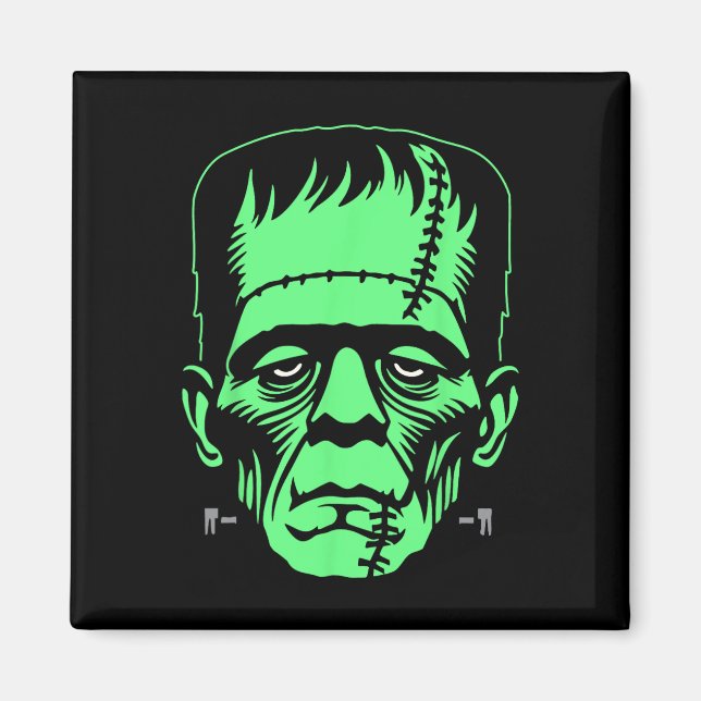 Aimant Costume d'Halloween monstre Frankenstein (Devant)