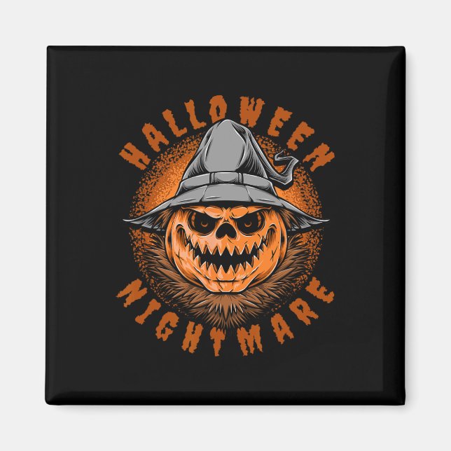 Aimant Costume d'Halloween nocturne (Devant)