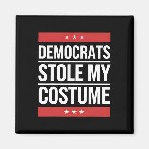 Aimant Costume d'Halloween Trump 2025