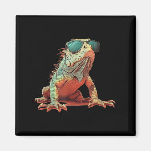 Aimant Costume Iguana Sungles Pour Amateurs De Reptiles A