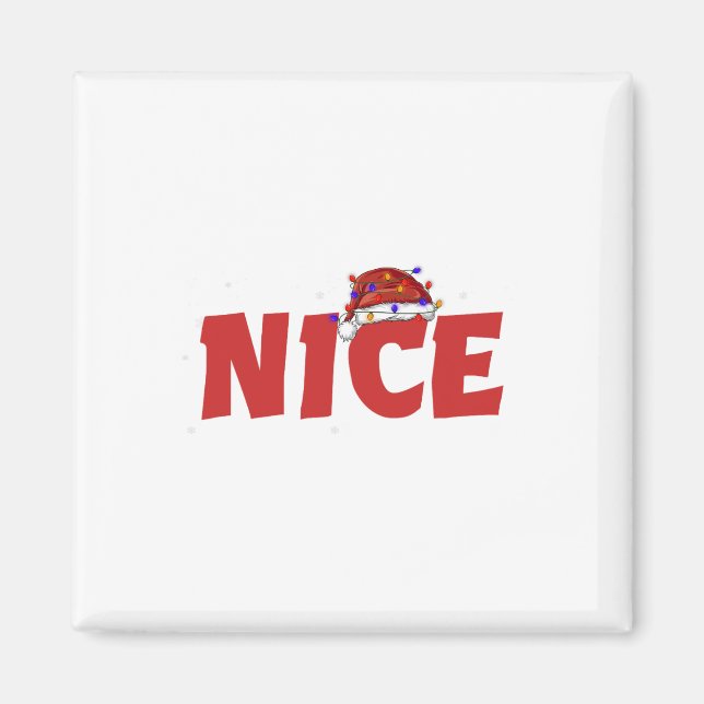 Aimant Costume Naughty Ou Nice Correspondant Couples De N (Devant)