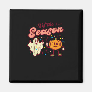Aimant Costume Rétro Groovy Femme Halloween C'est La Sais
