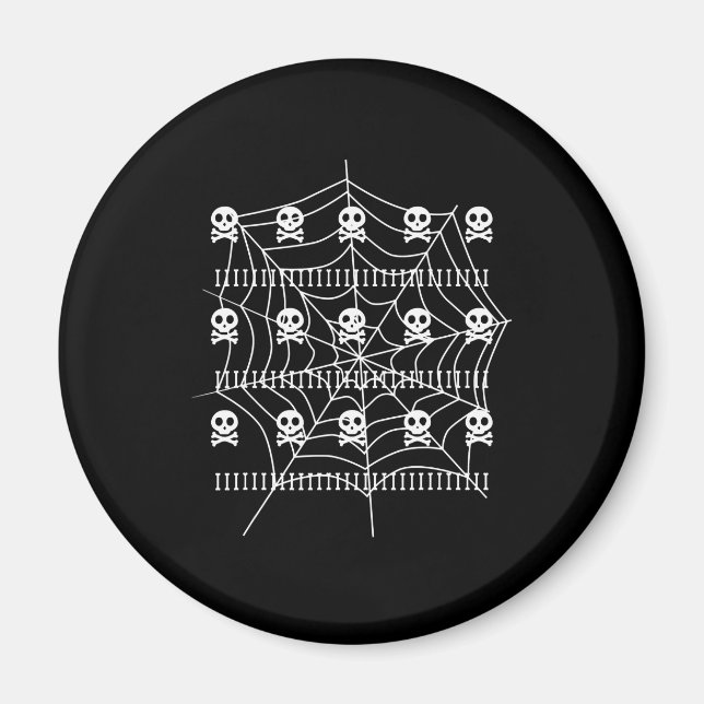 Aimant Costume Web Halloween Spider Costume ou traitement (Devant)