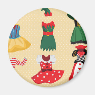 Aimant costumes d'halloween