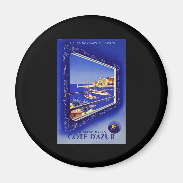 Aimant Côte d'Azur (Devant)