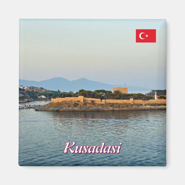 Aimant Côte de Kusadasi en Turquie (Devant)