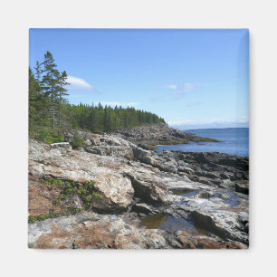 Aimant Côte de l'île Bar au parc national d'Acadia