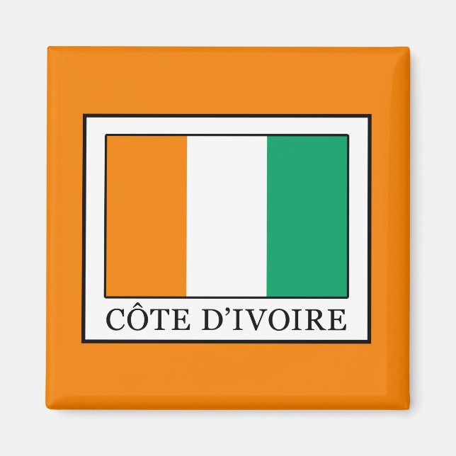 Aimant Côte d'Ivoire (Devant)