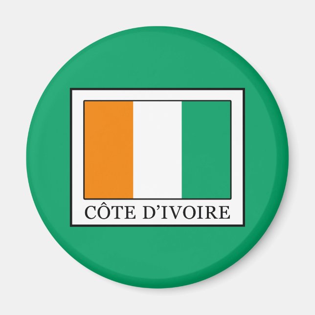 Aimant Côte d'Ivoire (Devant)