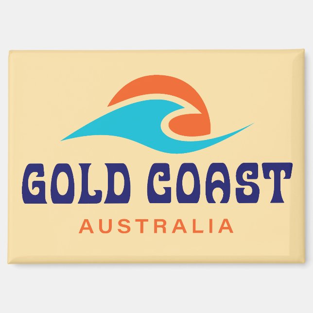 Aimant Côte d'Or Australie (Recto)